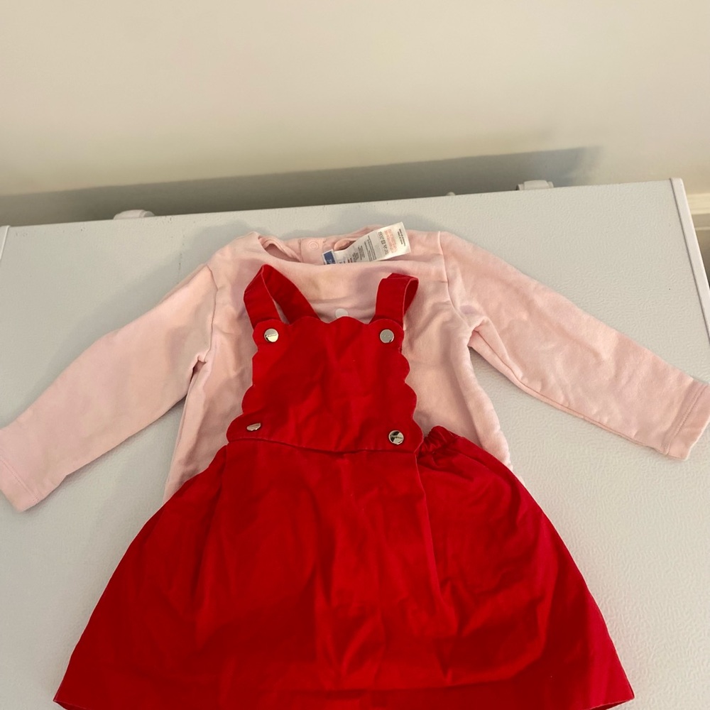 Jacadi Soft Pink Baby Outfit